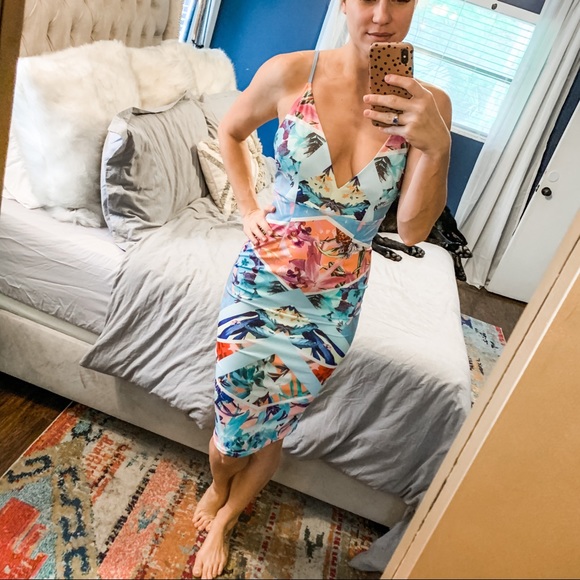 Tropical low back midi - Picture 2 of 6